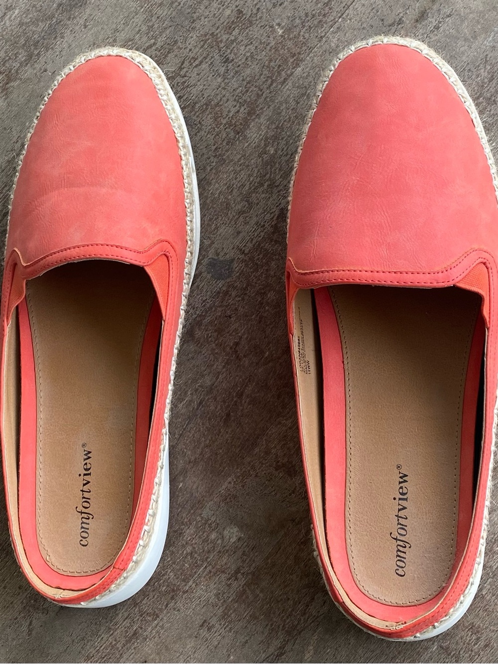 comfortview Coral Slip-On Espadrilles for Women